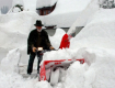 Сильный снегопад нарушил автомобильное движение в Австрии