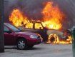 В Ужгородском районе сгорели Volkswagen Caddy и Hyundai