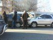 В Ужгороде на улице Минайской столкнулись две иномарки, вызвав затор