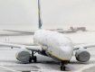 Аэропорт в Ужгороде не работает из-за снега и низкого сцепления