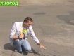 Эксперимент в Ужгороде с ремонтом дорог провел Виталий Глагола