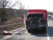 На автодороге Киев-Чоп произошло столкновение грузовых автомобилей