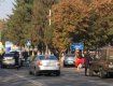 В Ужгороде около АЗС WOG милиция останавливает все автомобили