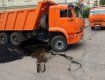 На Западной Украине жара парализовала движение грузовиков