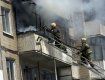 Пожар в многоэтажном доме на улице Станционной в Ужгороде