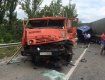 На Закарпатье в результате аварии КамАЗа, микроавтобуса и фуры погиб человек