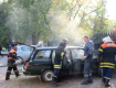 В Ужгороде спасатели быстро потушили пожар в автомобиле