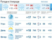 Весь день в Ужгороде будет облачным, с утра и до вечера дождь