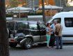 В Ужгороде на проспекте Свободы столкнулись маршрутный автобус и внедорожник