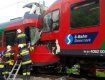 В Австрии "лоб в лоб" столкнулись два поезда, есть раненые