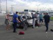 На трассе Киев-Чоп произошло крупное дорожно-транспортное происшествие