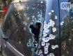 В центре Запорожья розстреляли автомобиль