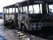 На трассе Киев-Чоп сгорел автобус ПАЗ, никто не пострадал