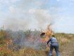 Около села Ивановцы произошло возгорание сухой травы