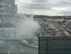В Харькове - сильнейший пожар возле Центрального рынка.