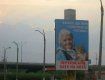 Регионалов очень разозлил билборд о бабушке с котом