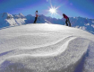 В любую секунду лыжников может накрыть снежная лавина