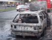 Около ужгородского вокзала во время движения загорелось авто