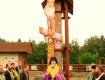 При въезде на Серебряную Землю установили 9-метровый Крест