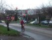 В городе Ужгород "триколор" показывает одновременно красный и зеленый свет