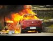 Пожар в автомобиле "Peugeot Bipper" произошел в городе Мукачево