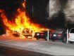 В Мукачево произошел пожар в автомобиле Mersedes-Benz E 200