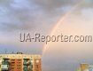 Над Мукачево красовалась двойная радуга