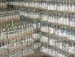 Виявлено 2 300 пляшок фальсифікованої горілки