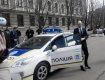 Яценюк покатал Авакова на патрульном автомобиле