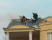 В Ужгороді у сусідньому із штаб-квартирою “Правого Сектора” будинку зайнявся дах