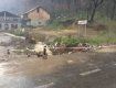 В Перечинском районе из-за загромождения потока подтоплено шесть дворов