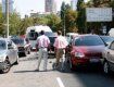 В Одессе получился паравозик из 6 авто