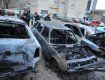 На Красноармейской в Киеве сгорели три авто
