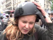 Ударили журналистку которая заявила, что градус ненависти во Франции зашкаливает