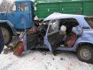 На Полтавщине фура "разрубила" ВАЗ-2106 на куски, есть жертвы
