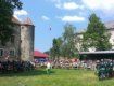 в Чинадиево продолжается первый день рыцарского фестиваля "Серебряный Татош"