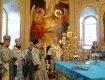 Архіпастирю співслужили духовенство кафедрального собору та міста Мукачево