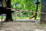 В Ужгороде в веревочном парке под группой детей оборвался трос