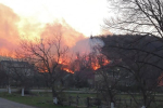 Закарпаття: На Мукачівщині горить ліс: пожежа посилюється