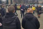 В центре Ужгорода в самом разгаре протест: Люди в бешенстве, терпения нет