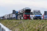 Поляки не пропускают грузовики на трех направлениях на границе с Украиной