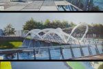 Реконструкция пешеходного моста в Ужгороде вызвала бурный скандал среди горожан