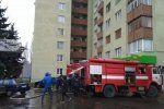 Пожар в ужгородской 16-этажке: Людей пришлось эвакуировать