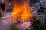  В Закарпатье пожар оставил таксиста без работы 