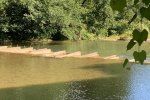 Русло перегородили полностью: В Закарпатье на реке Лужанка обнаружили незаконное сооружение (ФОТО)