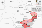 Актуальные карты боевых действий на 17 июня в Украине от Института по изучению войны (США)
