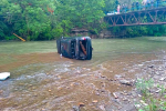 Смертельное ДТП в Закарпатье: Daewoo Lanos рухнул в реку