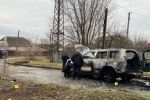 В Никополе расстреляли автомобиль заммэра, чиновник погиб на месте