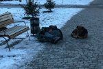 В Ужгороде бомжей холода не пугают 