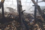 В Закарпатье селяне остались без корма для скота: 3 тонны сена сгорело